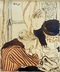 Mevrouw Vuillard en een Jong Meisje